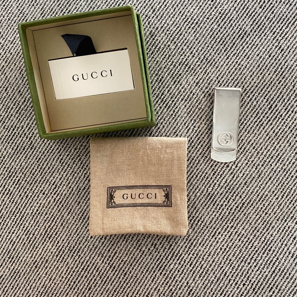 Authentic GUCCI money clip